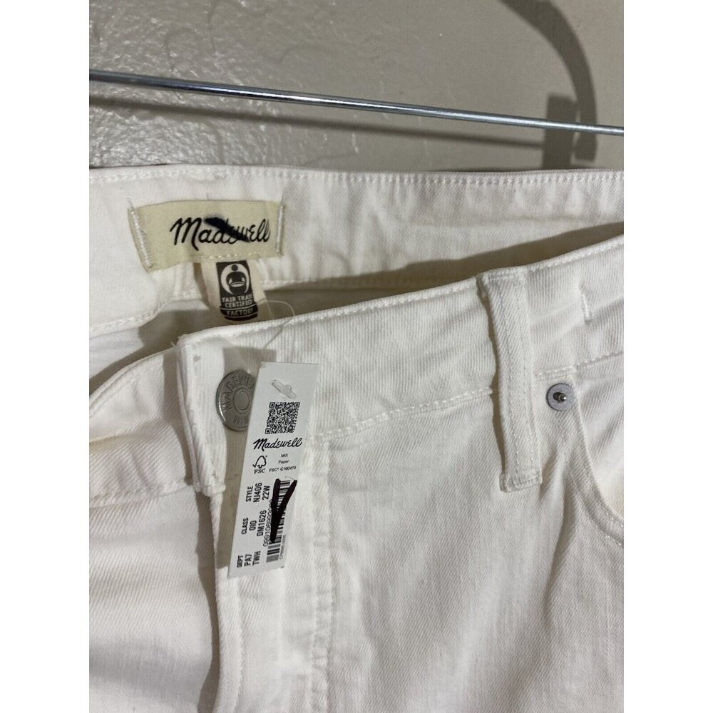 Madewell 22W The Perfect Vintage Wide Leg Crop Jeans High Rise Womens Denim NWT - Picture 4 of 7